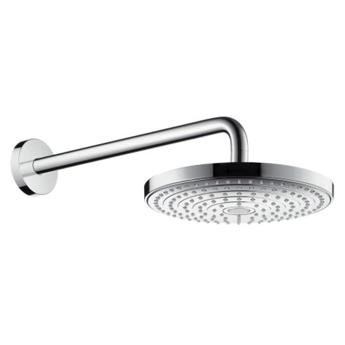 Hansgrohe-HG-Kopfbrause-Raindance-Select-S-240-2jet-240mm-mit-Brausearm-390mm-chrom-26466000 gallery number 1